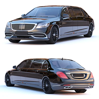 Mercedes Benz S650 Pullman Maybach 2019