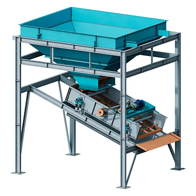 Vibrating Screen Machine for Concrete Batching Plant 01