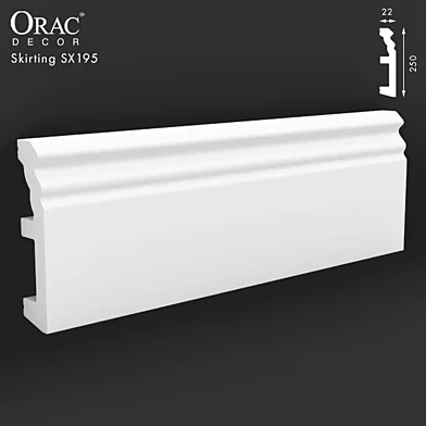 OM Плинтус Orac Decor SX195
