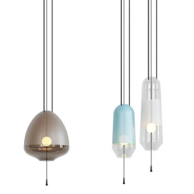 Limpid: Handblown Glass Lights from VANTOT