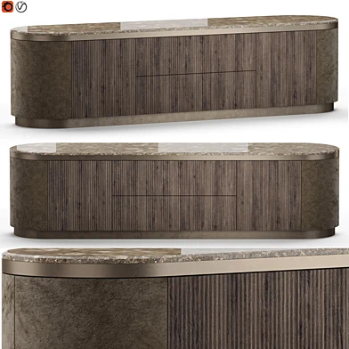 Longhi Gordon Wave Sideboard 02