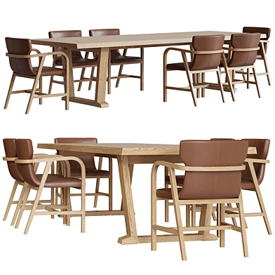 Стул Maxalto Fulgens и стол Intoto