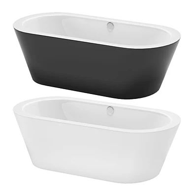 BETTESTARLET OVAL SILHOUETTE BICOLOUR