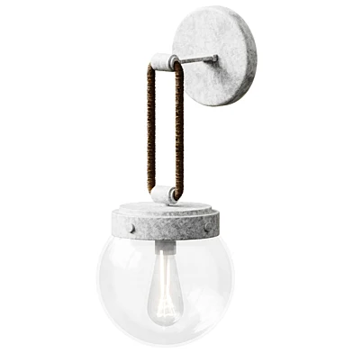 Coastal Cottage Rope Globe Sconce бра,настенный светильник