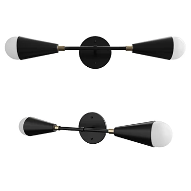 LOVELL 2-LIGHT WALL SCONCE WITH LED BULBS