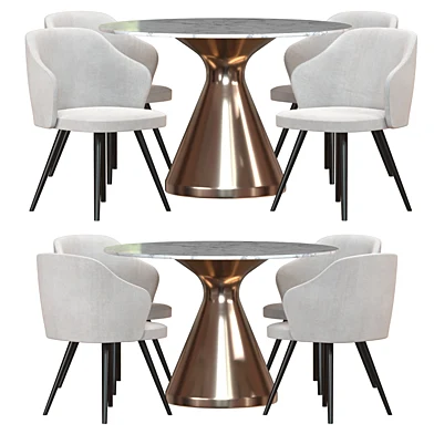 Dining set Pedestal