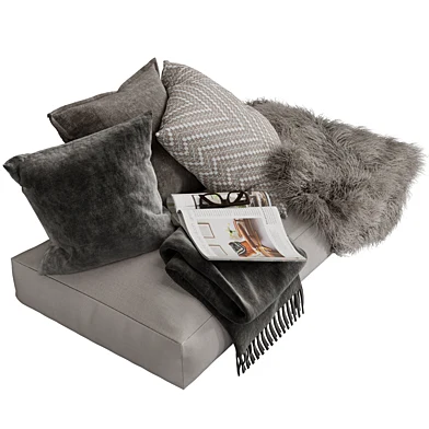 Decorative soft corner for the windowsill 2