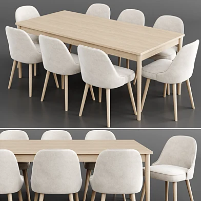 West Elm Dinning Set 27