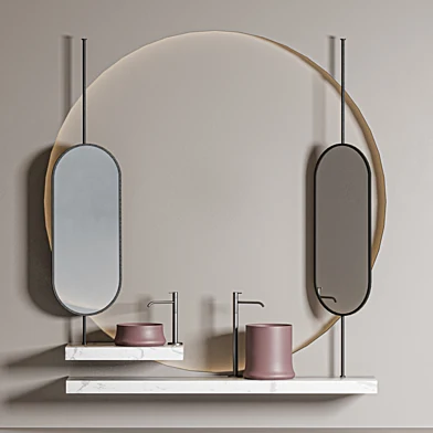 Simas Sharp Bathroom set