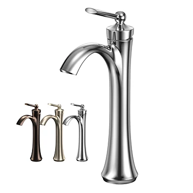 Wynford Brushed Nickel One-Handle High Arc Bathroom Faucet Model4507BN