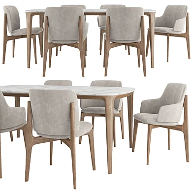 Egadi Chair and Henry Table