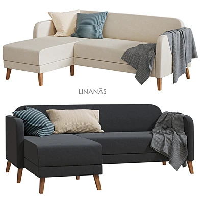 IKEA LINANÄS Диван угловой
