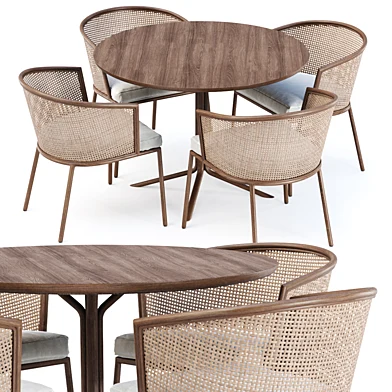 Outdoor garden furniture set_v11 / Садовый набор мебели