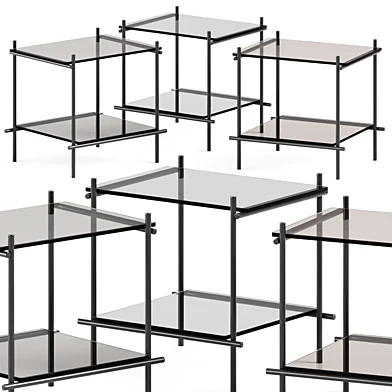 Niche Side Table Square by Hübsch Interior / Приставой столик