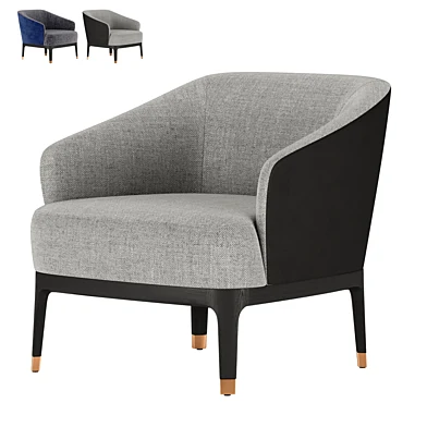 Lungotevere armchair by Meroni & Colzani