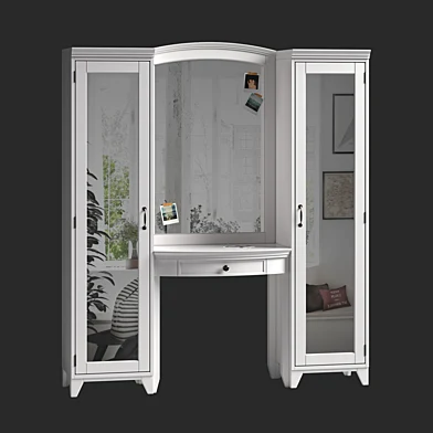 Pottery and Barn - Hampton 66 Vanity Desk Set