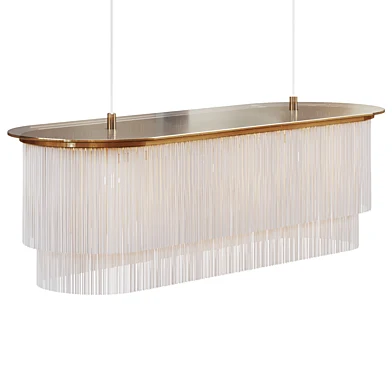 Люстра Houtique Linear Chandelier Cream