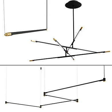Drawing Line Gold Black collection