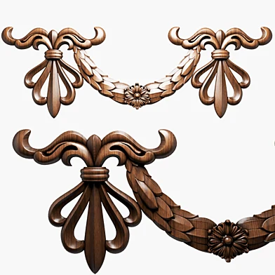 centralni dekor wood 4441