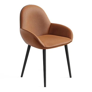 Remy Faux Leather Arm Chair