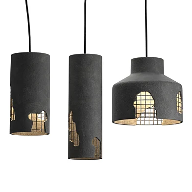 Concrete pendant lights