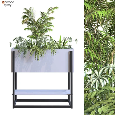 interior plant in box set 290