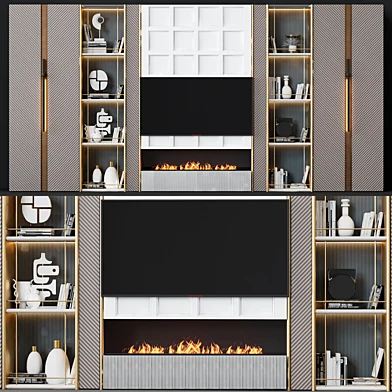 TV wall modern 87
