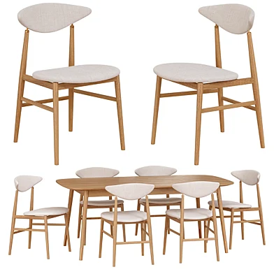 Dining set 026 Gent dining chair