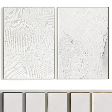 Plaster Two Photo Frame R-177