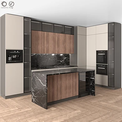 Kitchen Neoclassic 44 (Corner Kitchen)