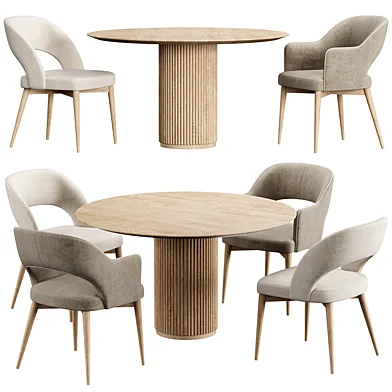 PALAIS ROYAL Table NIFF TONY Chair