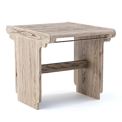Eva wooden stool EV17 by Bpoint Design / Деревянный садовый стул