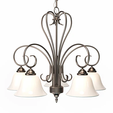 Finneytown 5 - Light Shaded Classic / Traditional Chandelier
