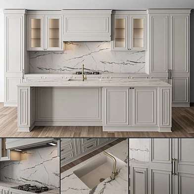 Kitchen NeoClassic - White Set 66