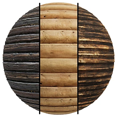FB403 WOOD facade covering | 3MAT | PBR | 4K