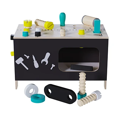 wooden workbench