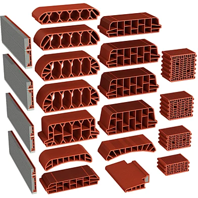 Набор керамических блоков phoroterm ceramic block, часть III