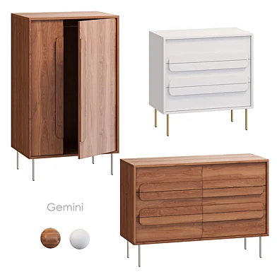 Gemini Тумба и комод West Elm