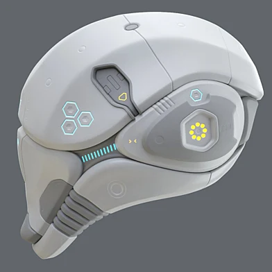 Sci-Fi Helmet 2