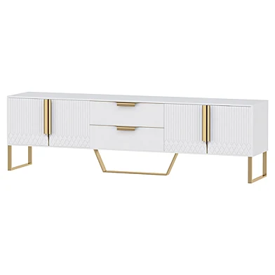 Aro Modern White Wood