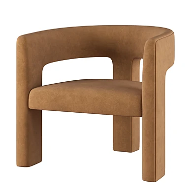 RH INÈS CHAIR OPEN BACK
