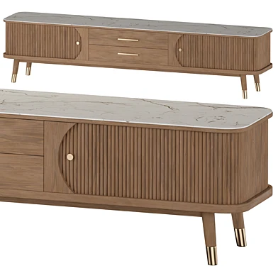 GABRIEL Scandinavian TV Console  Coffee Table