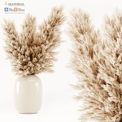 Pampas With Four Material