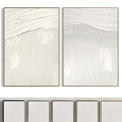 Plaster Two Photo Frame T-263
