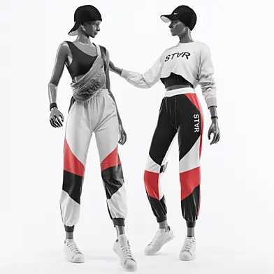 Sports woman mannequin_0.2