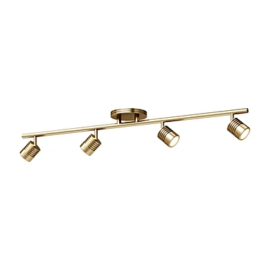 Люстра     Vector Brushed Brass 4-Light LED Rail Kit     светильник