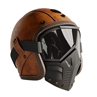 Moto helmet vintage set 5
