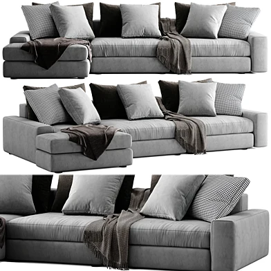 Poliform Dune Chaise sofa