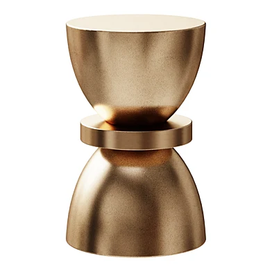 Журнальный столик   Ivaan Antique Brass 12-Inch Accent Table  журнальный стол