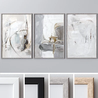 Set of large wall paintings 2097